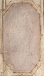Staande Naakte Jongeling door Filippino Lippi