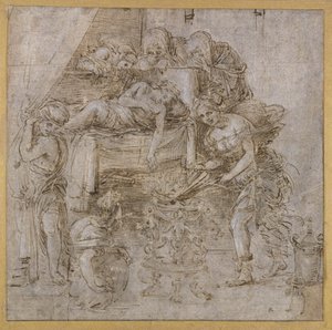De dood van Meleager door Filippino Lippi