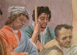 Het geschil met Simon Mago, en de kruisiging van St. Peter, c.1480 door Filippino Lippi