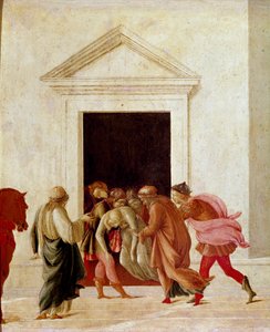 De dood van Lucretia door Filippino Lippi