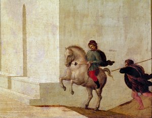 De dood van Lucretia door Filippino Lippi