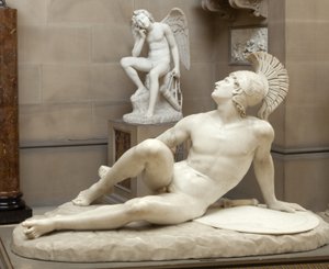 De gewonde Achilles door Filippo Albacini
