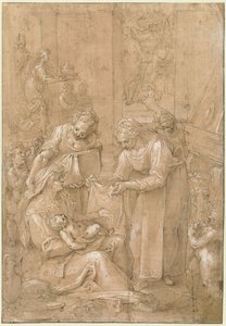 Geboorte van de Maagd door Filippo Bellini