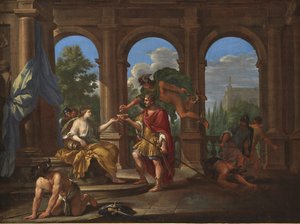 Circe en Ulysses door Filippo Lauri