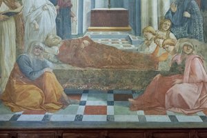 Detail (Begrafenis van Sint Stefanus)