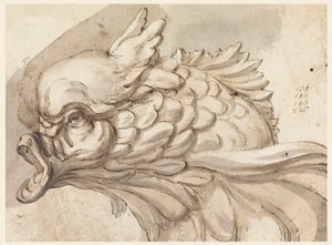 Hoofd van een dolfijn, ca. 1775