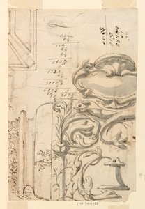 Tekening, Schetsen, ca. 1750 door Filippo Marchionni