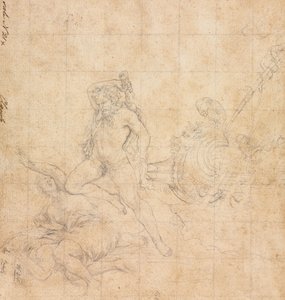 Hercules en de gordel van Hippolyta door Filippo Napoletano