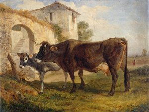 Terugkeer van de weide, door Filippo Palizzi