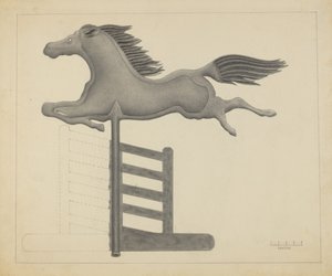 Paard Weerhaan