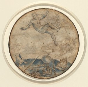 Man Vallend uit de Lucht