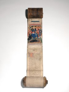 Dodenboek van de Sint-Baafsabdij door Flemish School