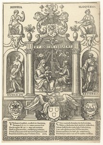 Wapen van het Antwerpse Sint-Lucasgilde