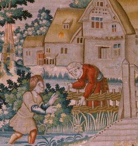 Handgeklap. 17e eeuw. door Flemish School