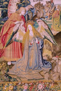 De Apocalyps: Sint-Michiel verslaat de draak (detail)