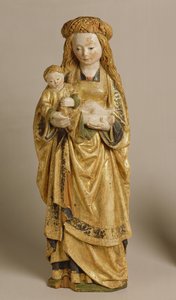 Madonna en Kind, School van Mechelen, c.1500 door Flemish School