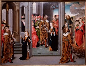 Martelaarschap van St. Agnes van Rome, op Piazza Navona