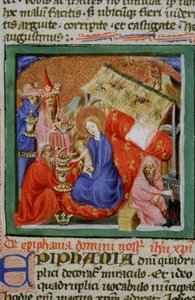 Pagina uit de Legenda Aurea, Brugge, ca. 1400-10
