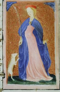 Pagina uit de Legenda Aurea, Brugge, ca. 1400-10