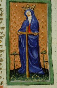 Pagina uit de Legenda Aurea, Brugge, ca. 1400-10 door Flemish School