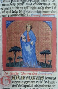 Pagina uit de Legenda Aurea, Brugge, ca. 1400-10