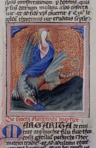 Pagina uit de Legenda Aurea, Brugge, ca. 1400-10