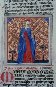 Pagina uit de Legenda Aurea, Brugge, ca. 1400-10