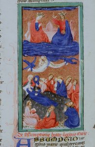 Pagina uit de Legenda Aurea, Brugge, ca. 1400-10
