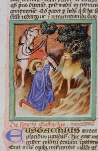 Pagina uit de Legenda Aurea, Brugge, ca. 1400-10