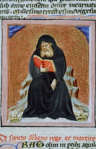 Pagina uit de Legenda Aurea, Brugge, ca. 1400-10