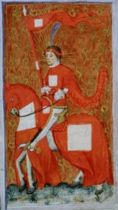 Pagina uit de Legenda Aurea, Brugge, ca. 1400-10 door Flemish School