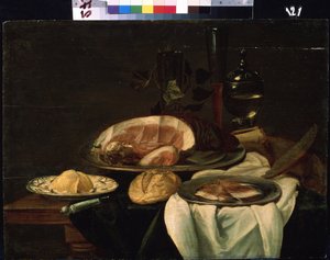 Stilleven door Flemish School