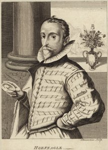 Portret van Joris Hoefnagel door Flemish School