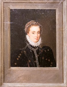Portret van Margaretha van Oostenrijk door Flemish School