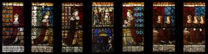 Koninklijke Familie van Edward IV in situ, ca. 1480 (glas-in-lood)