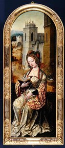 St. Barbara door Flemish School