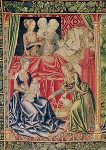 De Geboorte van de Maagd, Brussel Werkplaats, c.1510 door Flemish School