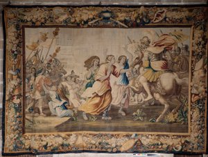 De kathedraalcollectie: Geschiedenis van Rome (?). Begin 17e eeuw door Flemish School
