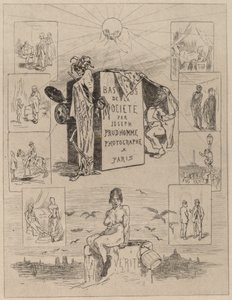 Frontispice: Het uitschot van de samenleving door Félicien Rops