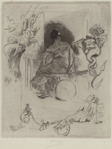De laatste Maja door Félicien Rops