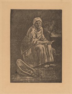 Oude-Kate door Félicien Rops