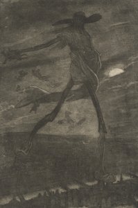 Satan Zaait Onkruid door Félicien Rops