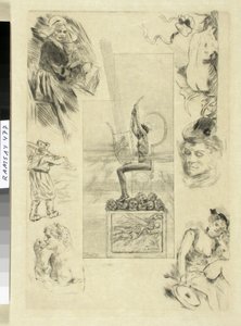 De grote lyriek. Titelpagina van de 1887 editie van Mallarmé