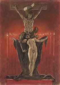 De Calvarieberg van de Satanisten