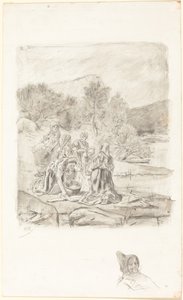 Wasvrouwen door Félicien Rops