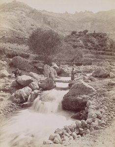 Cous du Kadisha, Monte Libon door Félix Bonfils