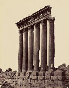 Grote zuilen van de Tempel van de Zon (Balbek)