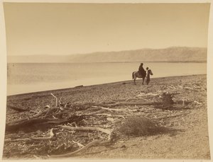 Dode Zee en Judeeën-gebergte, Palestina door Félix Bonfils