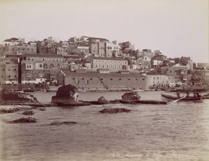 Panorama van Jaffa, ca. 1880 door Félix Bonfils