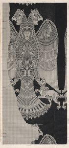 Schematische Tekening van Buyid Zijde (1962.264)